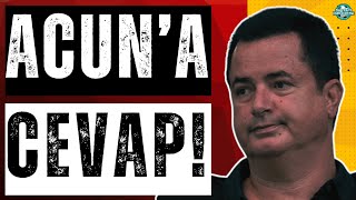 Acun'a cevap | Montaj taktiğini nereden öğrendi? | Gökhan Dinç Acun Ilıcalı'ya cevap veriyor