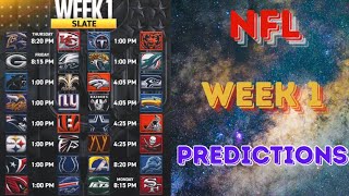 NFL *Week 1* Picks & Final Scores | 2024