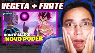 REAGINDO AO VEGETA VAI APRENDER O INSTINTO DA DESTRUIÇÃO!  (EI NERD)