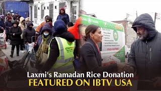 Laxmi | CSR Activity X ICNA | IBTV USA