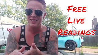 Announcing Live Free Readings August 22nd 4pm EST