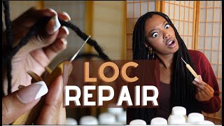 LOC REPAIR - CROCHET VS KNOTS VS TRIM