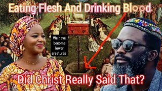 Christianity HasTurned Us All Into Vampaires  Eating Flesh And Dring Bl00d.