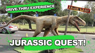 Jurassic Quest Drive Thru Experience at Pasadena Rose Bowl 2021 - Full Experience!