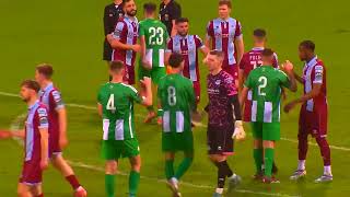 LAST MINUTE + CELEBRATIONS - DROGHEDA UNITED V BRAY WANDERERS 2024 PROMOTION/RELEGATION PLAYOFF