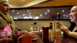 Us in Village Inn in Anchorage,Alaska (part 1)