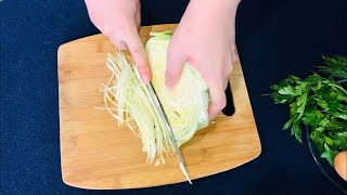 НОВИНКА из Капусты! Дешево и вкусно готовим дома. Рецепт просто супер, капуста очень нежная.