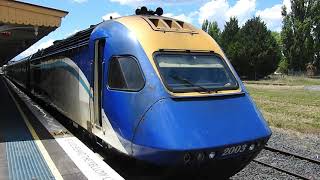 NSW Trainslink Central West XPT Up Close Look At Orange Railway Station, Orange NSW. 2 December 2023