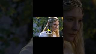 The Lord Of The Rings cast then and now 2001 vs 2024 #shorts #thenandnow #trendingshorts