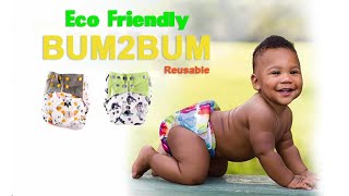 Eco Friendly Bum2Bum modern cloth Diapers | Collaboration