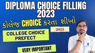 Diploma choice filling 2023 | acpdc choice filling |diploma merit list | vidyapur education