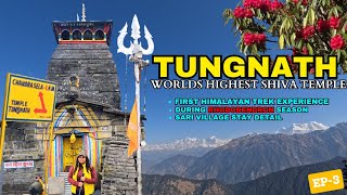 তুঙ্গনাথ ও চন্দ্রশিলা ট্রেক -World's Highest Shiva Temple at 12106Ft | Tungnath Trek Guide & History