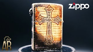 УДИВИТЕЛЬНОЕ восстановление зажигалки Zippo. Издание - готический череп 4-го века 💀