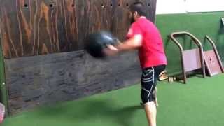 Pivot med ball throw with ian "uncle Creepy" McCall