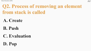 "Linear data structure Stacks and Queues" Important questions