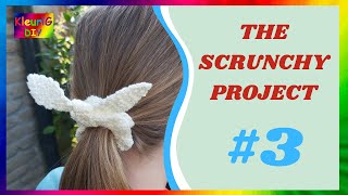 Scrunchy Project ♥ #3  Scrunchy met strik - 1