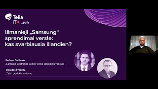 Išmanieji „Samsung“ sprendimai versle: kas svarbiausia šiandien?