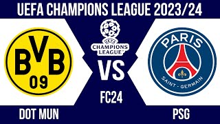 FC24 | Borussia Dortmund vs PSG | UCL 2023/24 semi-final Round 1 | Full match