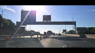 Driving on M4 Motorway 🛣 Sunday Morning