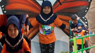 FIELD TRIP SERU BERMAIN OUTBOND DI JBOND BOGOR, FLYING FOX, MUSEUM KUPU KUPU, BERENANG AIR PANAS