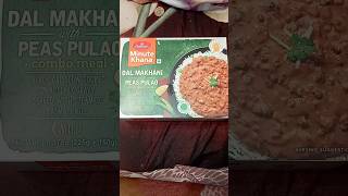 Haldiram instant Dal makhni and peas pulao||#review#not sponsered||Not worth ₹160