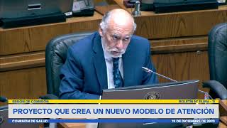 Senador Flores en Salud: "El problema que se está viviendo en Salud lo causaron las isapres".