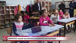 SAMGİAD sosyal sorumluluk projelerine ara vermiyor | Samsun ve Haber