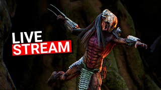 🔴LIVE Playing Predator Hunting Grounds - FERAL PREDATOR UPDATE!!!