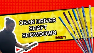 OBAN Driver Shafts EXPOSED! Male Golfer's Honest Review