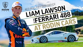 Red Bull F2 Driver, Liam Lawson + Rodin Cars & the Ferrari 488 Challenge