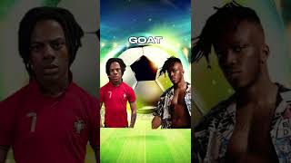 Ishowspeed vs KSI#shorts #football