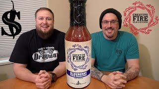 Blueberry Pear Paralysis by Creative Fire Kiln and Kitchen | Scovillionaires Hot Sauce Review # 157