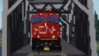 CN 2255 Pushing Intermodal Tren Mas Poderoso de Roblox