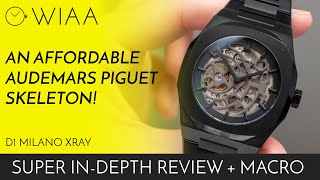 An affordable Audemars Piguet skeleton! D1 Milano Xray