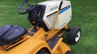 cub cadet 1440, after cleaning