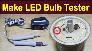 How to Make LED Bulb Tester 🪛 technical mind