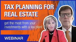 Tax Planning for Real Estate Investors 2022 Webinar