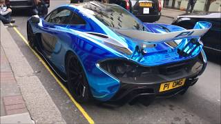 Supercars in London   July 2017! tdf, P1, Aventadors and more!