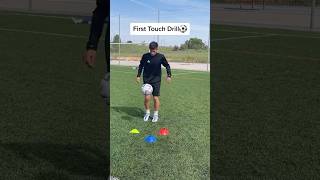 Drill to improve your First Touch #soccer #football #fussball