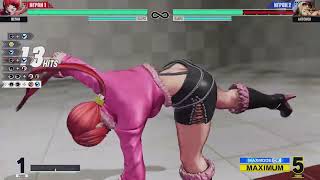 THE KING OF FIGHTERS XV - SHERMIE COMBO EXAMPLE