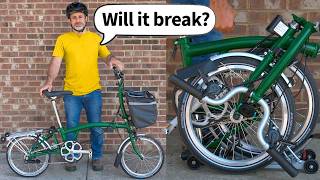 I Brutally Tested a $2000 Brompton Folding Bicycle