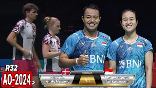 Rehan Naufal/Lisa Ayu Kusumawati vs Jesper Toft/Amalie Magelund || R32 Artic Open 2024