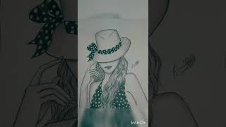 farjana drawing V/S My drawing😇