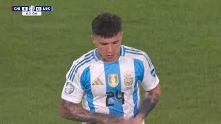 Enzo Fernandez vs Chile (26/6/24) 1080i HD