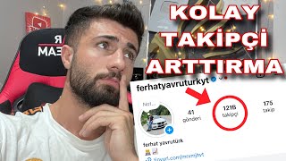 BASİT KOLAY İNSTAGRAM TAKİPÇİ ARTTIRMA (DAKİKA 1000 TAKİPÇİ)