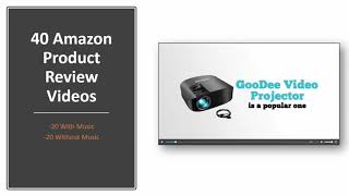 Done for you Video Projectors amazon reviews - Affiliazon DFY