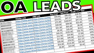 OA Leads Lists: Do they Really Work? | The Best Online Arbitrage Leads Lists: What to Expect