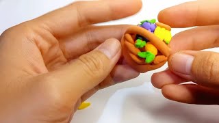 Parsel buah Mini !! clay polymer mainan