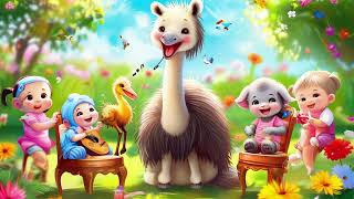 Children's Song: The Tall Ostrich #kidsvideo #kidsongs #kids