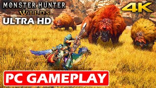 MONSTER HUNTER WILDS (PC) Gameplay Walkthrough BETA (4K 60FPS Ultra HD) RTX 4080 | No Commentary